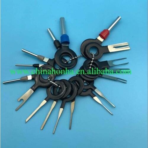 2/5/10 pcs Car Terminal Removal Tool Kit Electrical Wiring Crimp Connector Extractor Puller Release Pin Kit 18pcs