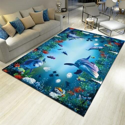 New 3D Print Hallway Carpets for Living Room Bedroom Tea Table Area Rugs Kitchen Bathroom Antiskid Mat 200*300cm Creative carpet