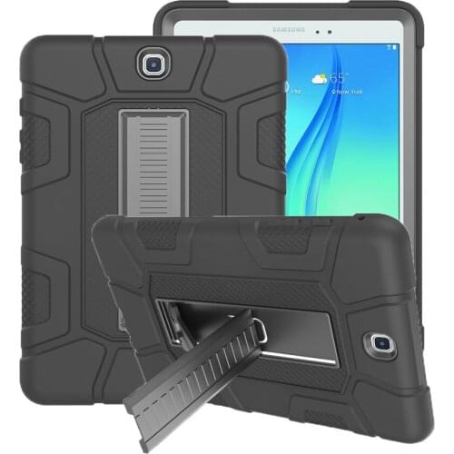 New Armor Case for Samsung Galaxy Tab A 9.7 SM-T550 SM-T555 T550 P550 Silicon Shockproof Stand Skin Shell Tablet case +film+pen