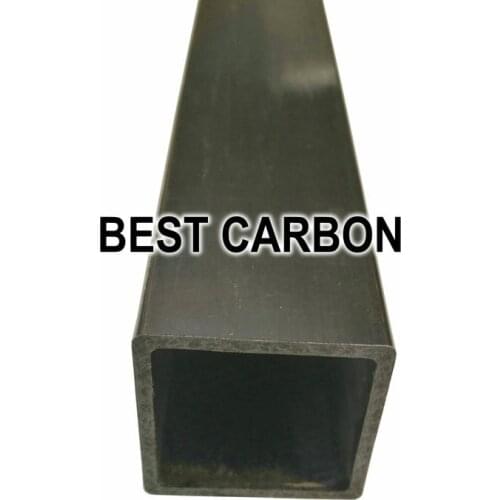 Pultruded Square OD40mm x ID35mm x 1000mm length Carbon FiberTube, CFK Rohre , carbon fibre pole