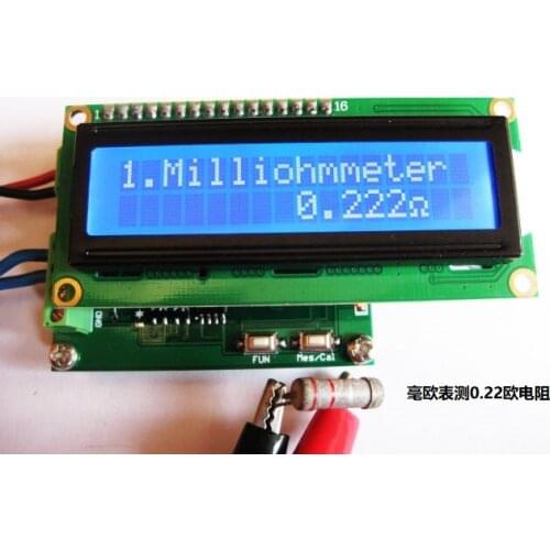 Milliohmmeter Low Resistance Tester Ohmmeter