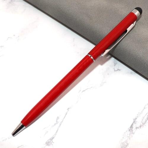 Spot wholesale touch touch pen capacitance pen ballpoint pen computer school students pen gift metal ballpoint pen