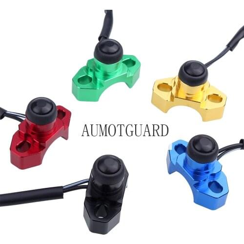 CNC Universal Kill Switch Starter Stop Button For 50-250CC CRF KTM Pit Dirt Bike ATV Buggy Quad Motorcycle