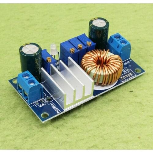 DC-DC 5A Buck Constant Voltage Constant Current MPPT Solar Panel Controller 6-36V To 1.25-32V Step Down Charging Module
