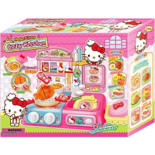 Delicious kitchen 50114 simulation electromagnetic stove set girl kitchen cooking home toys