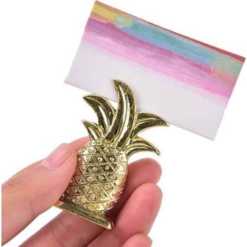 1 Set Vintage Bookmarks Alloy Pineapple Mermaid Angel Shape Bookmarks