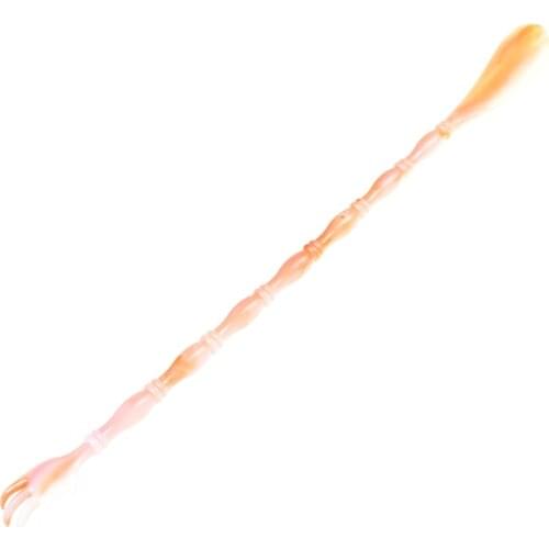 48*3.5*2cm Plastic Stick Lifter Shoehorn Multifunctional Long Shoe Horn and Scratching