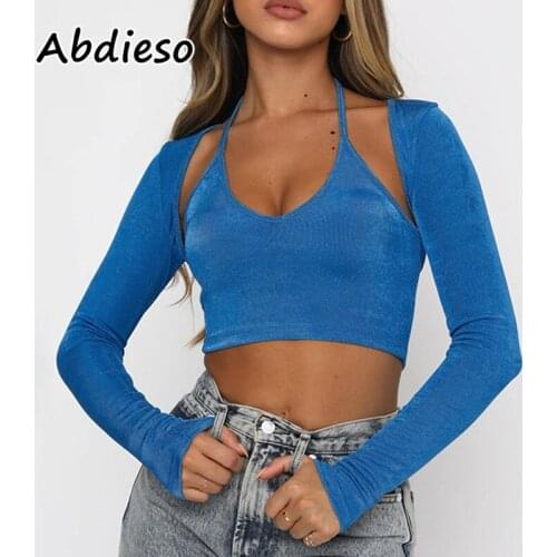 Женские укороченные футболки Abdieso China At AliExpress