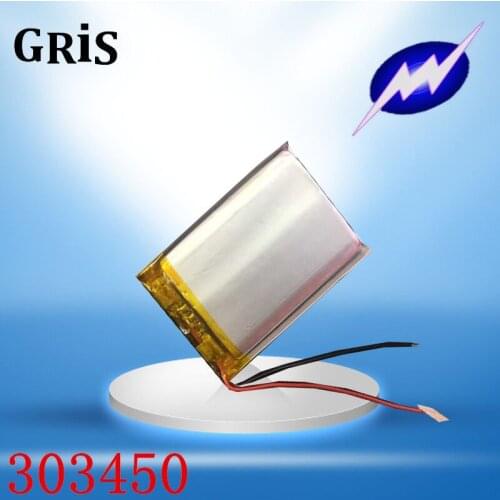 Navigation battery 303450 M3 battery MUSIC CARD battery 293450P Rechargeable Li-ion Cell