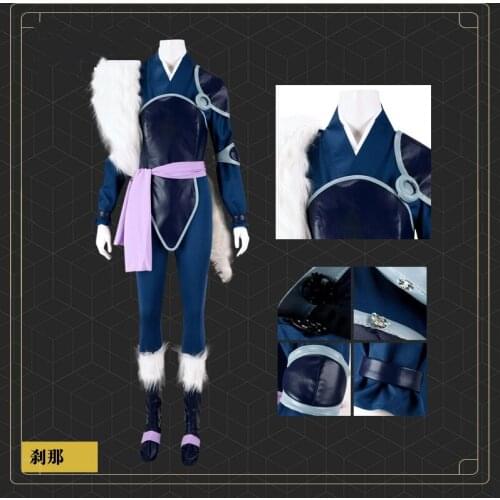 Anime Inuyasha Yashahime: Princess Half-Demon Setsuna Battle Uniform Full Set Cosplay Costume Unisex Halloween FreeShipping 2020