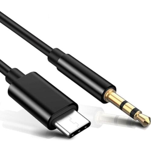 Aux Audio Cable Type C to 3.5mm Jack Adapter Cable Speakers Car Type-C To 3.5 Phone Accessories USBC Adapter Wire Line