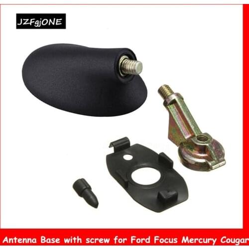 Auto Car Black AM/FM Roof Antenna Aerial Base Roof Mount for Ford Focus Mercury Cougar