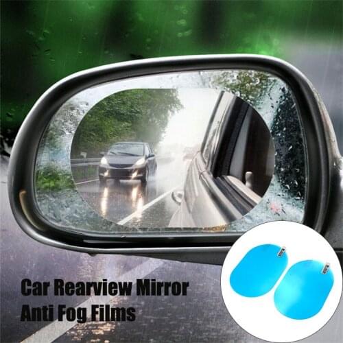 2pcs Car mirror anti-fog water film For Toyota Camry Corolla RAV4 Yaris Highlander Land Cruiser PRADO Vitz Reiz succeed Aqua