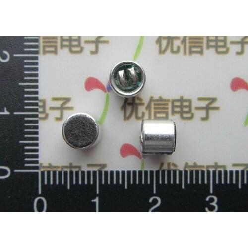 Free shipping 6 * 5mm Electret Condenser Microphone / Pickup / Microphone (Sensitivity 52DB)