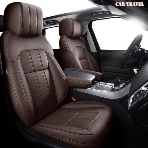CAR TRAVEL custom leather car seat cover for Jaguar XJ XJL XF XE XFL XEL Automobiles Seat Covers car seats protector