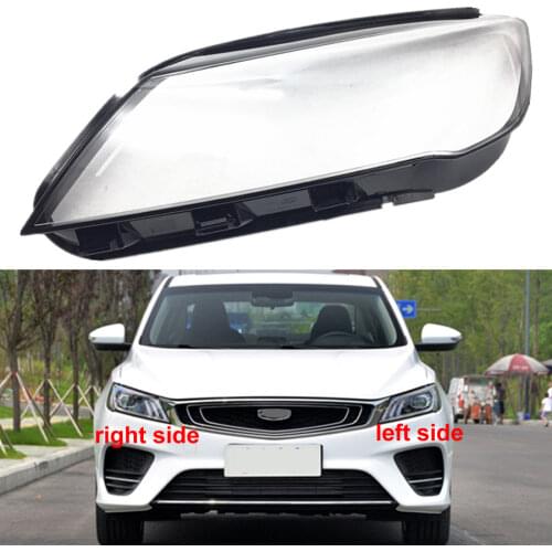 For Geely Binray 2018 2019 2020 Headlamp Cover Headlamp Transparent Lampshade Lamp Shade Front Headlight Shell Lens