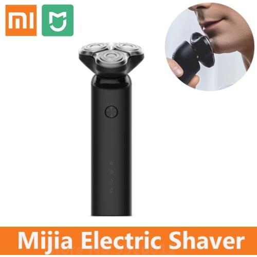 Xiaomi Mijia Electric Shaver Head 3 Dry Wet Shaving Washable Main-Sub Dual Blade Turbo+ Mode Comfy Clean Flex Razor