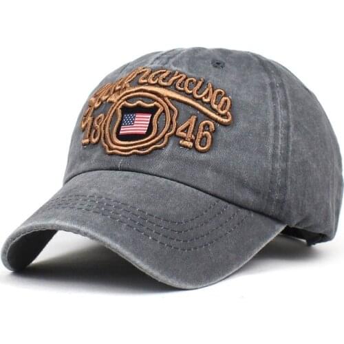 LDSLYJR letter embroidery cotton Baseball Cap Adjustable outdoor Snapback Hats for men and women 253