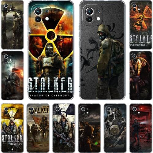 Clear Soft Case For Xiaomi Mi Poco X3 NFC 10T Pro 9T M3 11 Note 10 Lite F3 GT F1 Silicone Phone Cover Stalker Clear Sky Fundas