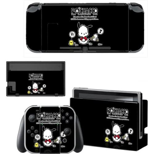 Pochacco Dog Nintendo Switch Skin Sticker NintendoSwitch stickers skins for Nintend Switch Console and Joy-Con Controller Vinyl