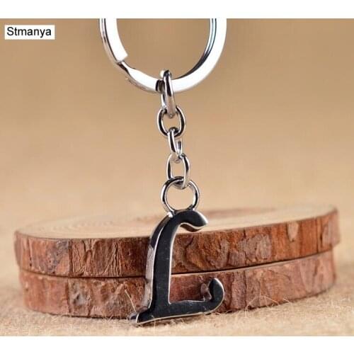 New Key Ring Design New A -Z Letter Keychain Car Key Chain fashion Keychain For Men Women Marry and Birthday Gift