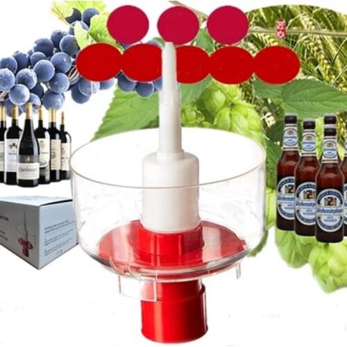 New Wine Rinser Beer Bottle Washer Sterilizer Adapter For Home Brew Laboratory Bar Kitchen Bottle Cleaning Machine Tools