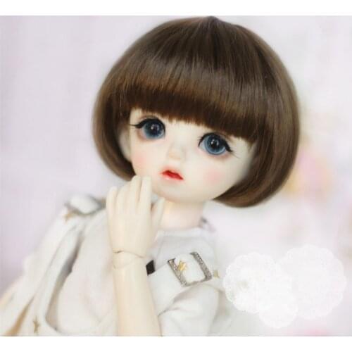 BJD SD 1/3 1/4 1/6 1/8 wig doll high temperature fiber heat-resistant silk Cute Bob with short hair doll wig