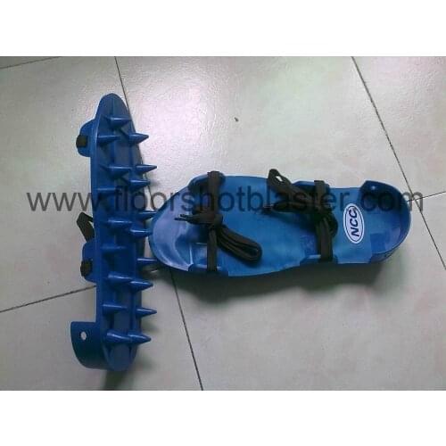 Spiked Shoes plastic spike shoes for industrial flooring project FREE shipping
