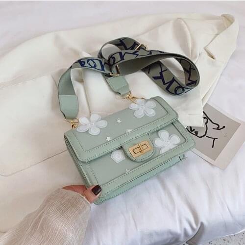 Crossbody Bags for Women Ladies Travel Bag Women Lace Flower Messenger Bag Female Casual Shoulder Bag Tote Bags for Girls Sac