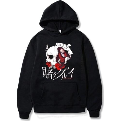 Kakegurui Hoodies Anime Men Women High Quality Hoodies Harajuku Anime Hoodie Fashion Designer Streetwear Harajuku