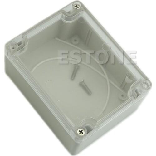 High Quality Plastic Waterproof Clear Cover Electronic Project Box Enclosure Case 115x90x55MM