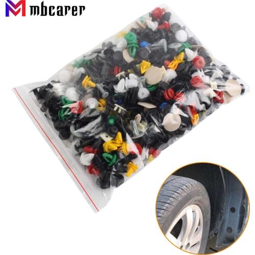 50/100pcs Universal Mixed Auto Fastener Car Bumper Clips Retainer Fastener Rivet Door Panel Liner For All Car Automobile Stuff