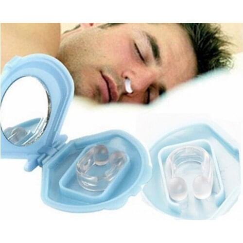 10 pcs/lot Anti Snore Equipment Snoring Resistant Nose Clip Plastic Snore Stopper
