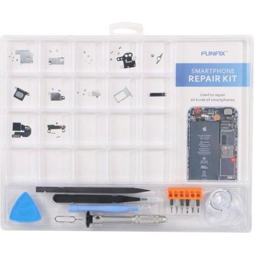 14 in 1 Smartphone Repair Kit Anti Static Project Tray Storage Sort Organize Screws Parts Screwdriver Set Pry Opening Tool