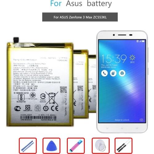 C11P1609 4020mAh Battery For ASUS Zenfone 3 max 3max 5.5" ZC553KL X00DDA Zenfone 4 max 4max 5.2" ZC520KL X00HD