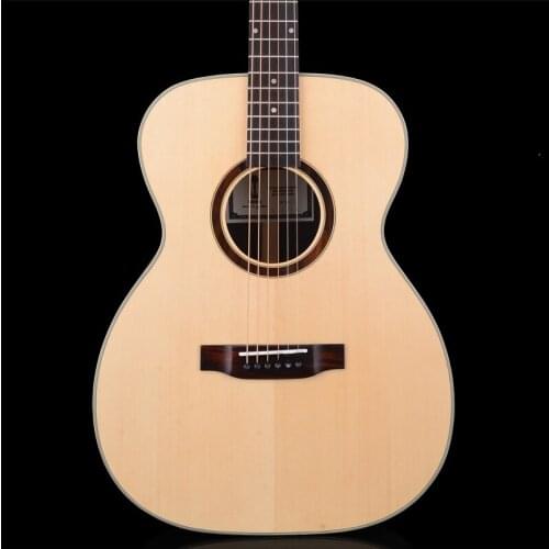 MF08 Manns Acousic guitar, OM size, Guitarra acustica, have video
