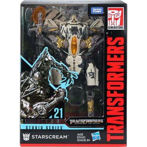 TAKARA TOMY Transformation CAR Metal SS21 SS06 Part 18CM Starscream Action Figure Deformation Robot Children Gift Toys