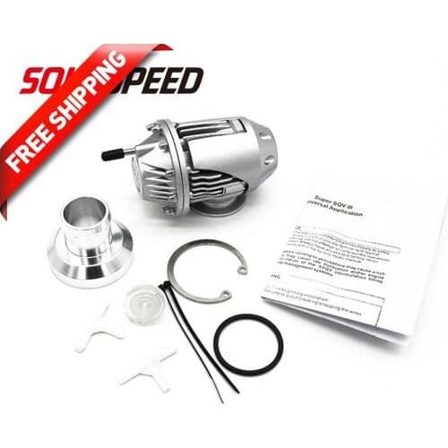 Free shipping 25mm SQV3 SSQV Bov Turbo Blow Off Valve Bov with Adapter Flange