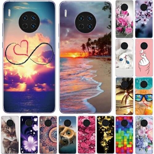 Case for Huawei Mate 30 Pro Case Silicone TPU Phone Back Cover On for Huawei Mate 30 Lite coque bumper