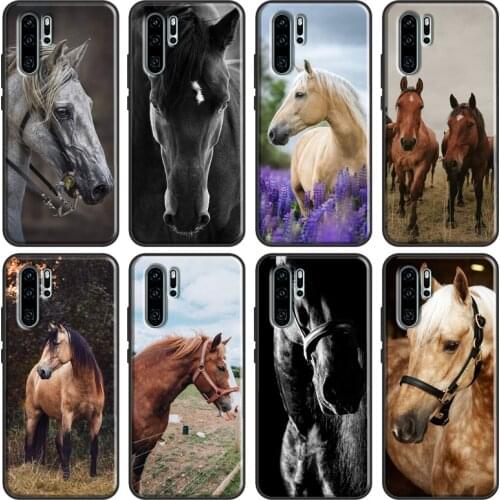 Horse Animal Case For Huawei P30 Pro P20 P40 Mate 10 20 Lite Nova 5T P Smart Z 2019 Honor 8X 9X 8A 10i