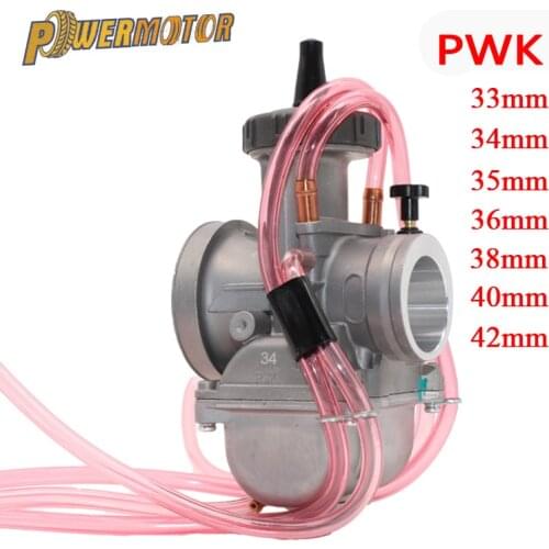 Motorcycle Carburetor KEIHIN PWK 4T engine 33 34 35 36 38 40 42mm Racing Parts With Power Jet For Dirt Bike ATV Off-Road Moto