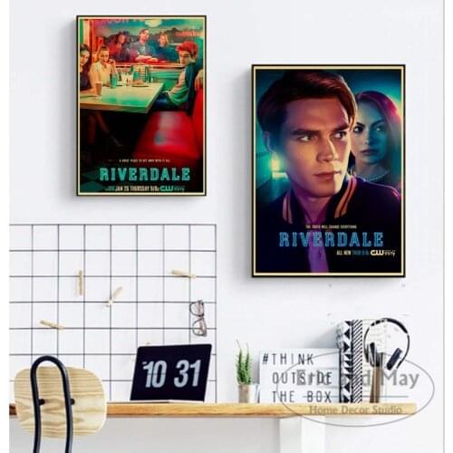 Riverdale TV Play Bar Scenes Art Wall Pictures Posters Prints Canvas Art Unframed Paintings Decoration Modern Home Decor Cuadros