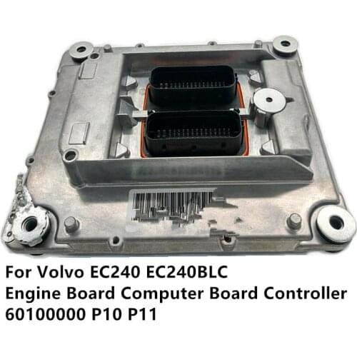 For Volvo EC240 EC240BLC Engine Board Computer Board Controller 60100,000 P10 P11 High Quality Excavator Accessories Free Mail