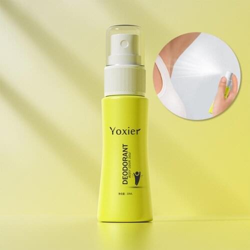 20ml Deodor Perfume Odor Protection Ultra-Lasting Skin Care Body Sweat Deodor Perfume Spray for Summer
