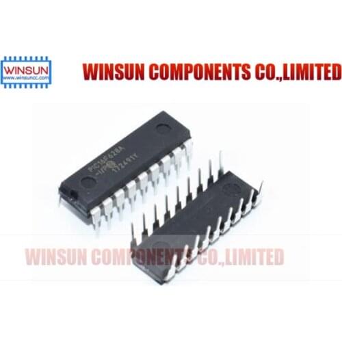 50pcs PIC16F628A-I/P PIC16F628AIP PIC16F628A 16F628A DIP18