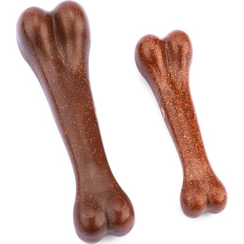 Nearly Indestructible Dog Bone Non-toxic Puppy Toys Small Medium Large Dogs Pet Chew Game Dental Care