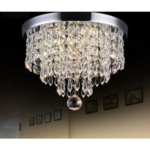 Modern LED Ceiling Light For Living Room Bedroom Crystal Lamp Home Decoration Indoor Lighting Fixture Luxury Minimalism Design