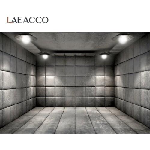 Vinyl Backgrounds For Photography 3D Pattern Empty Stone Wall Floor Room Interior Child Portrait Photo Backdrop Photo Studio