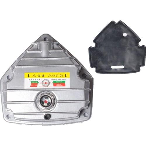 TUXING Air Pump 4500PSI 300BAR PCP Air Compressor Spare Part Front Cover and Rubber Pad use for Double Cylinder Compressor