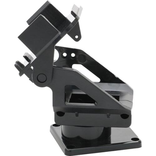 2 Axis Servo Gimbal Bracket FPV PTZ Pan/Tilt Camera Platform Anti-Vibration Camera Mount Sets for Aircraft Robot Cars 9g Servo